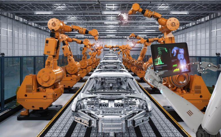 انواع رباتهای صنعتی